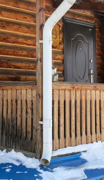 Cost of Porch Downspout Installation in Cleveland